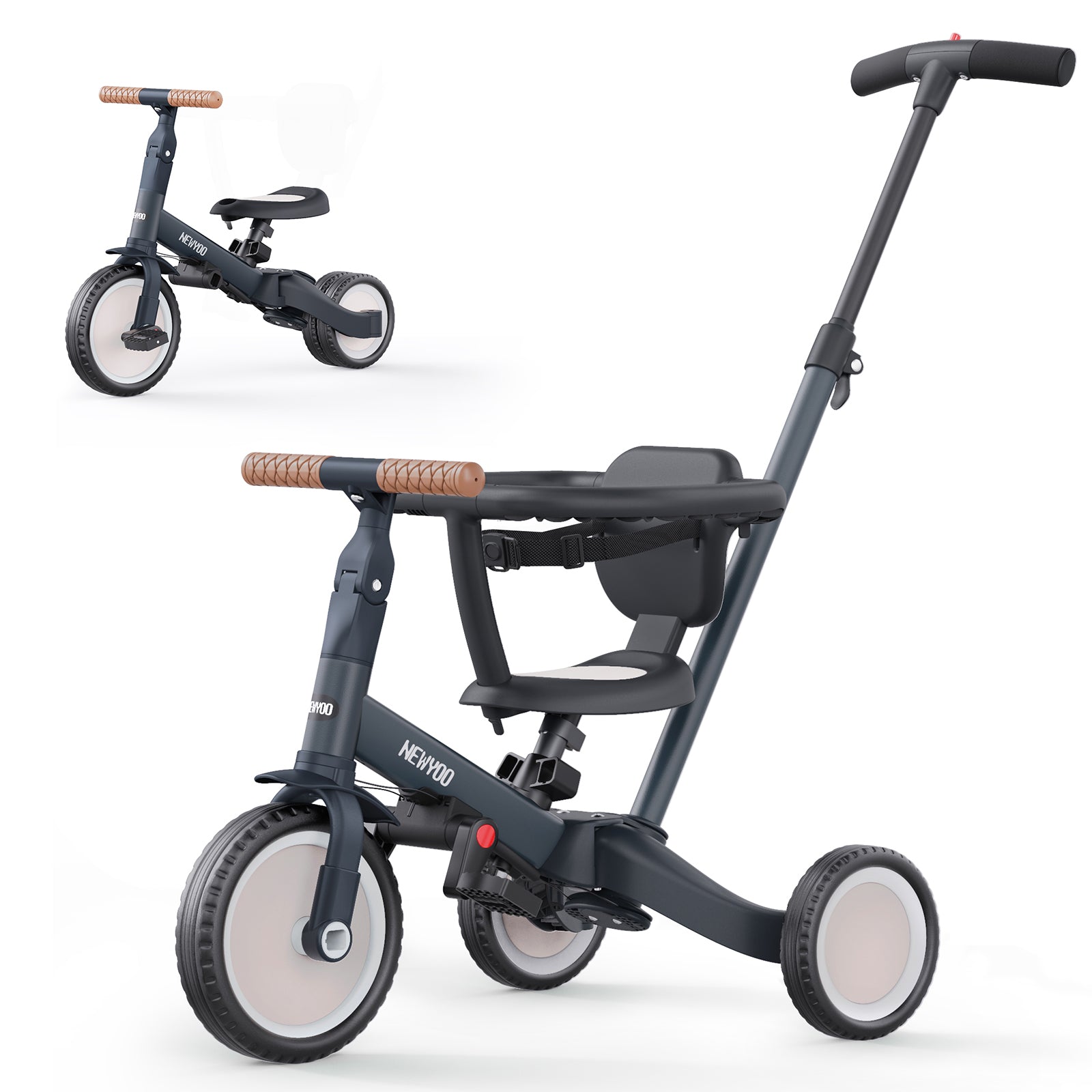 newyoo Tricycle, TR008, Dark Grey