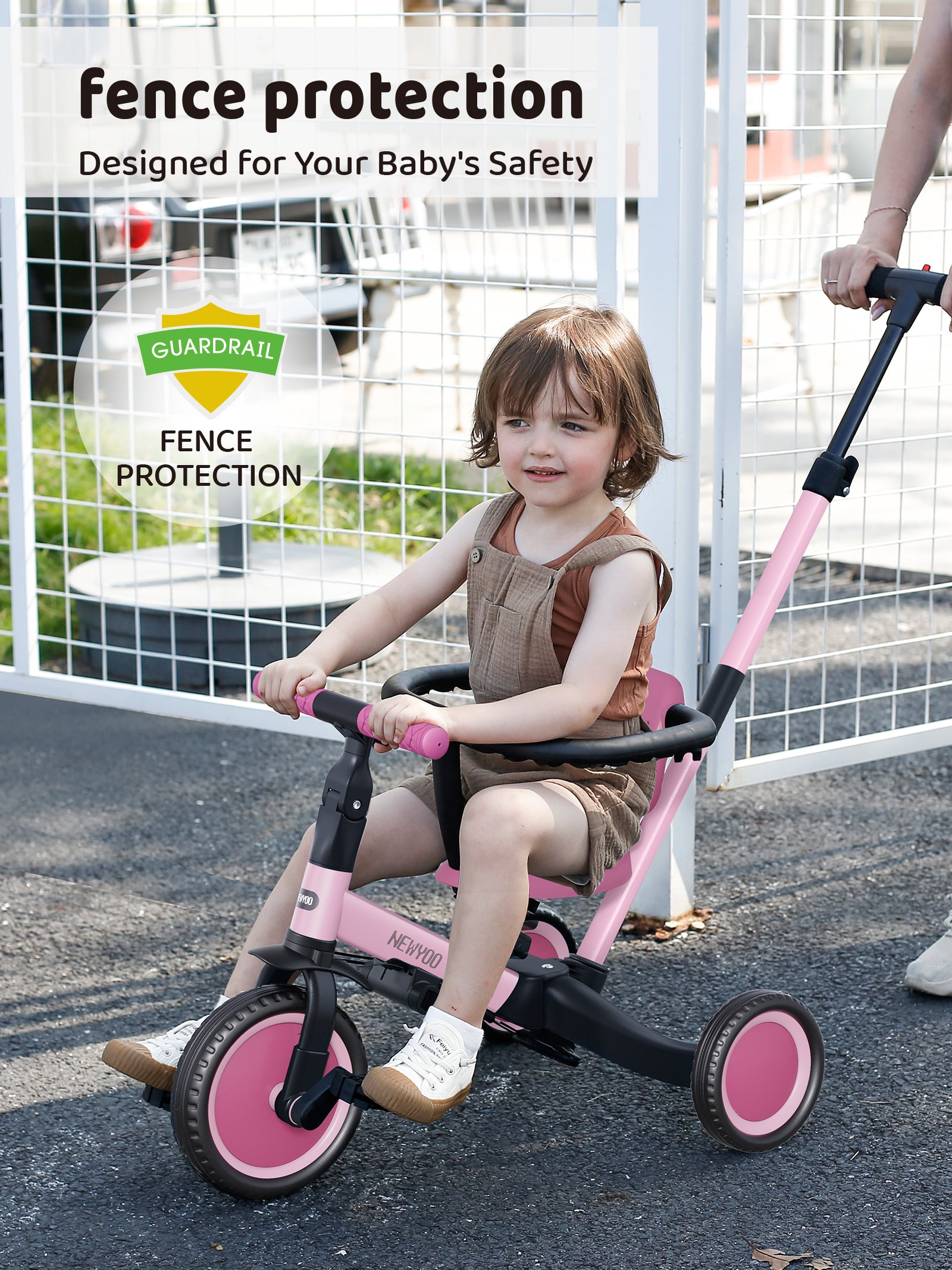 newyoo Tricycle, TR008, Pink