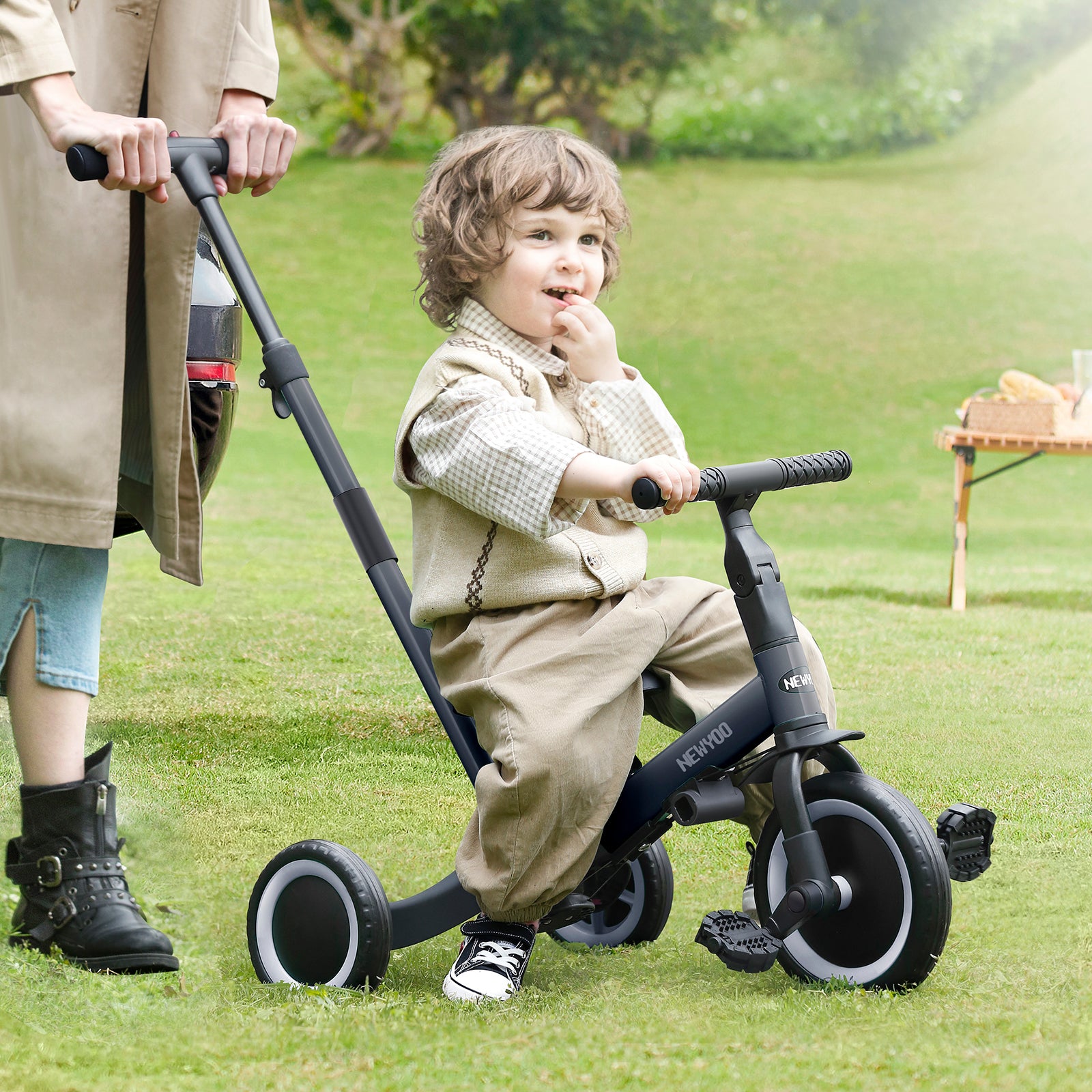 newyoo Tricycle, TR007, Black