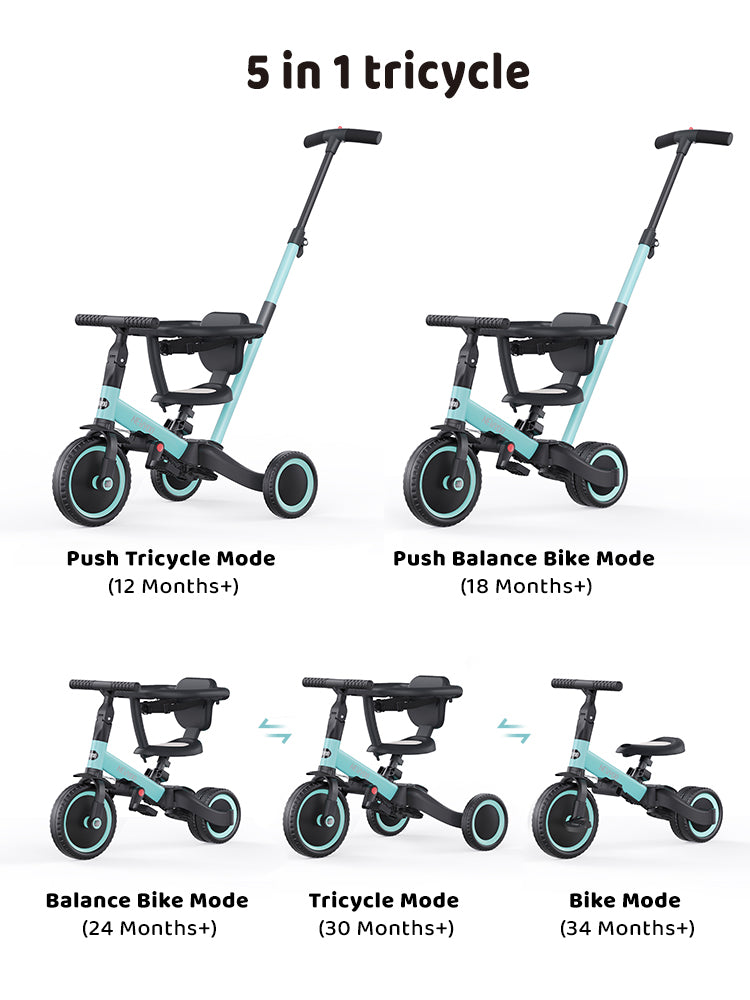 newyoo Tricycle, TR008, Blue