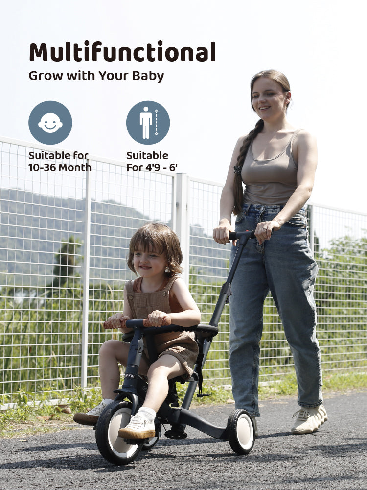 newyoo Tricycle, TR008, Dark Grey