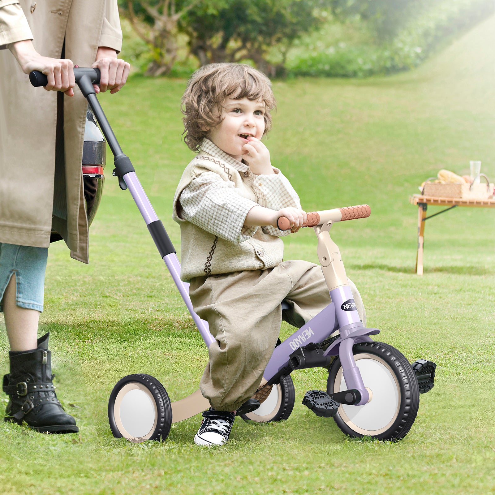 newyoo Tricycle, TR007, Purple