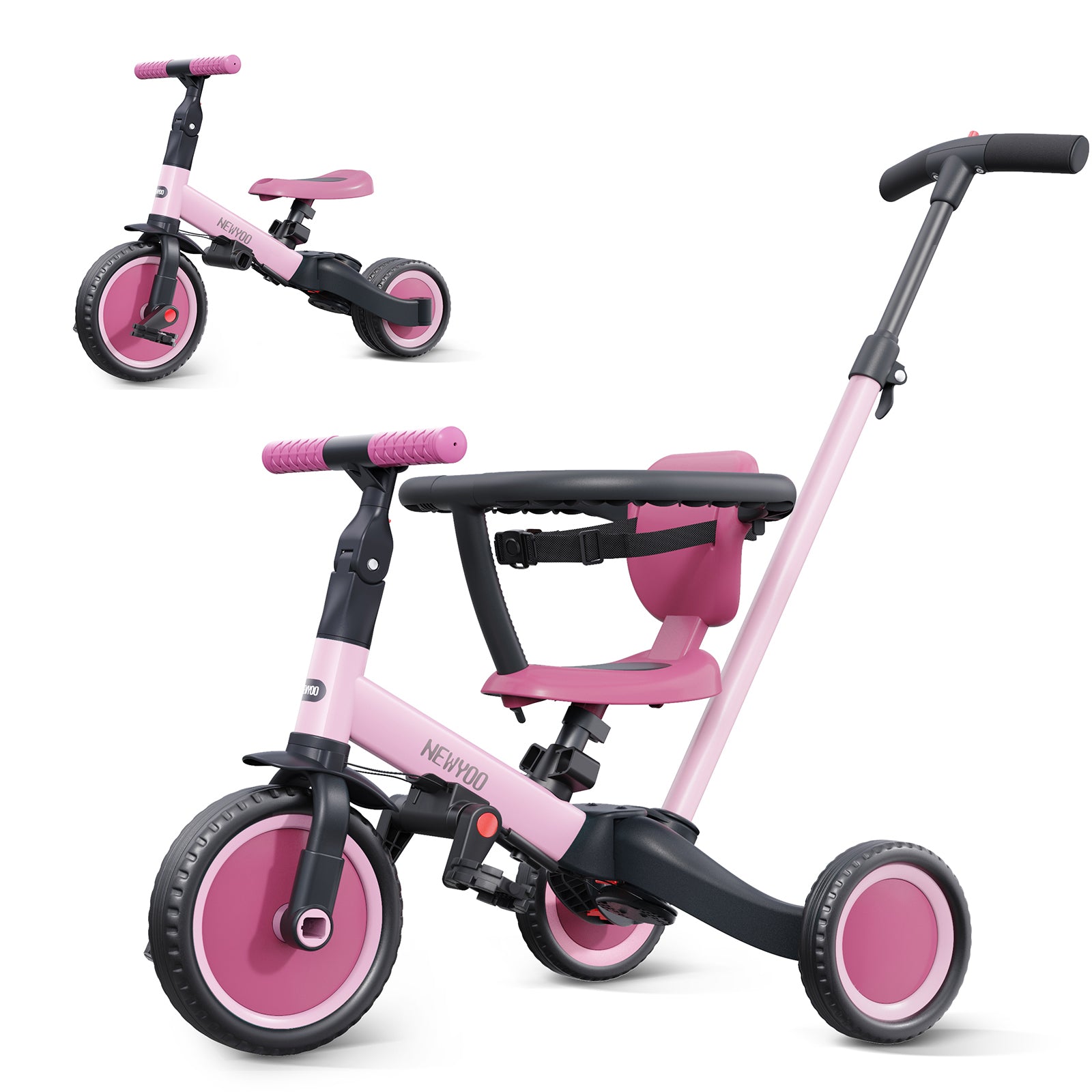 newyoo Tricycle, TR008, Pink
