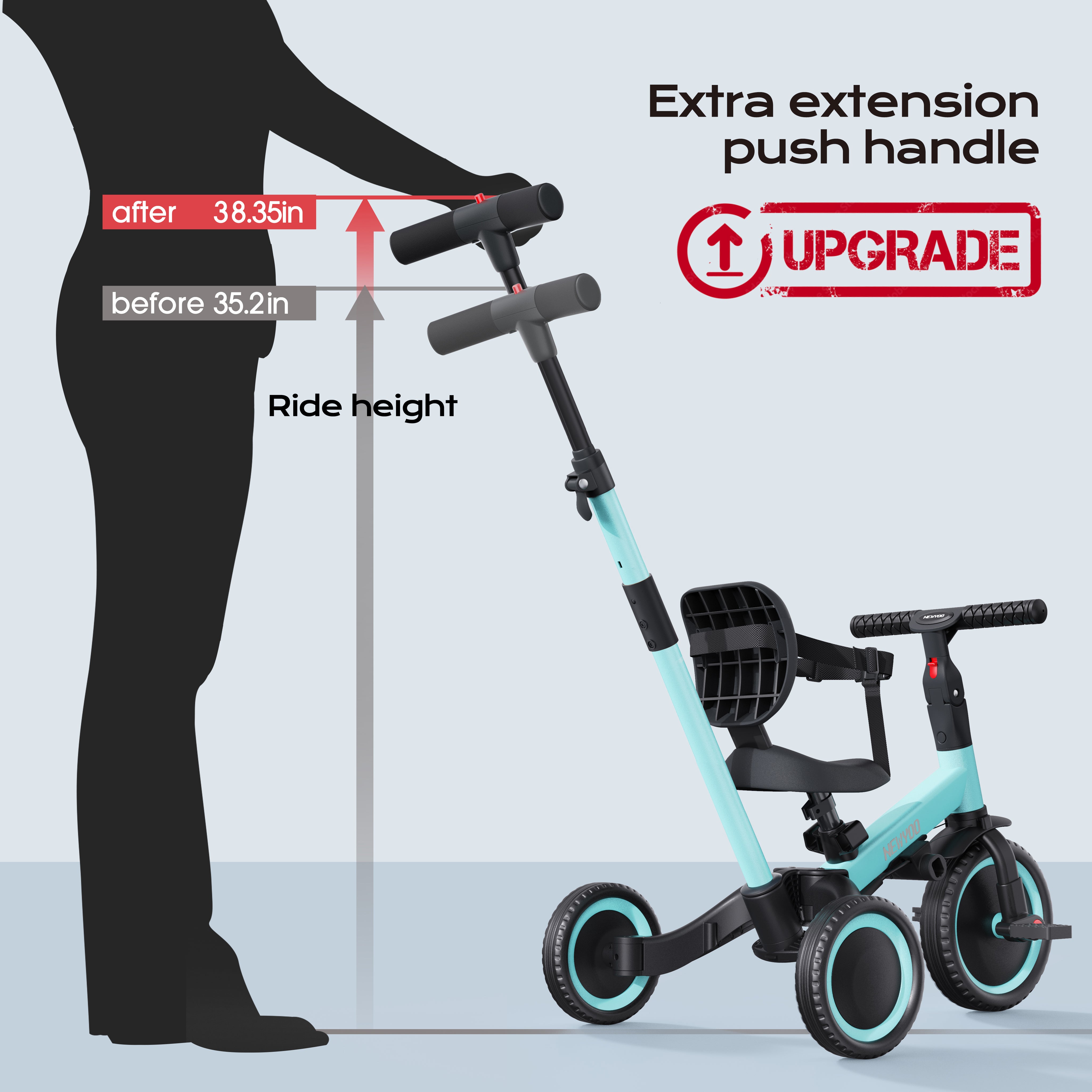 newyoo Tricycle, Blue, TR007