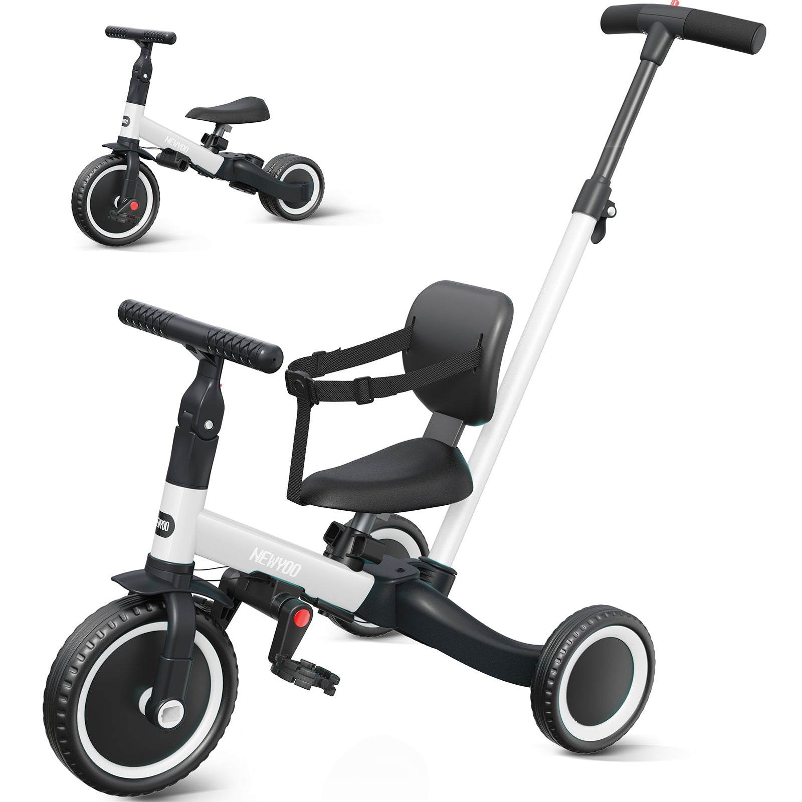 newyoo Tricycle, TR007, White
