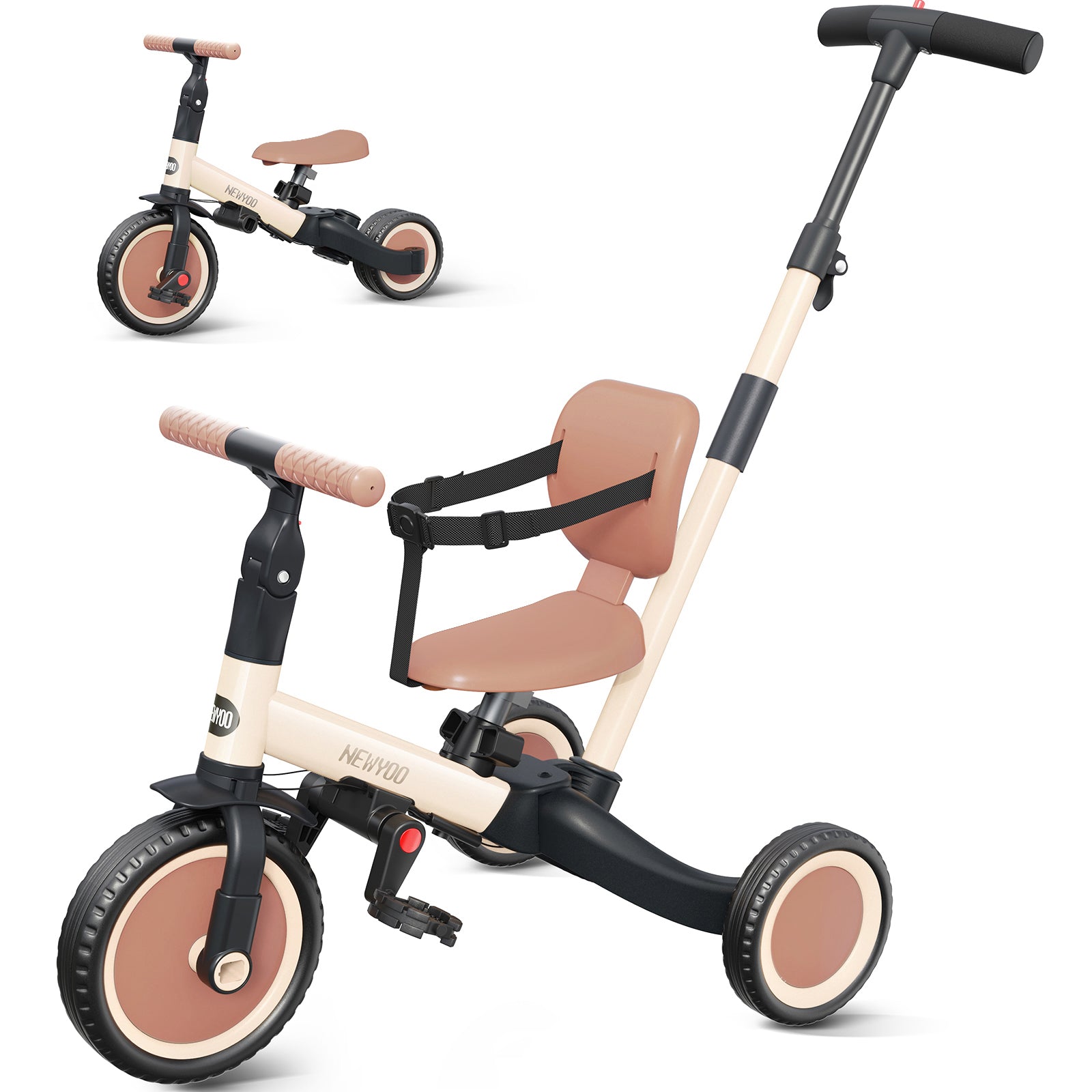 newyoo Tricycle, Khaki, TR007